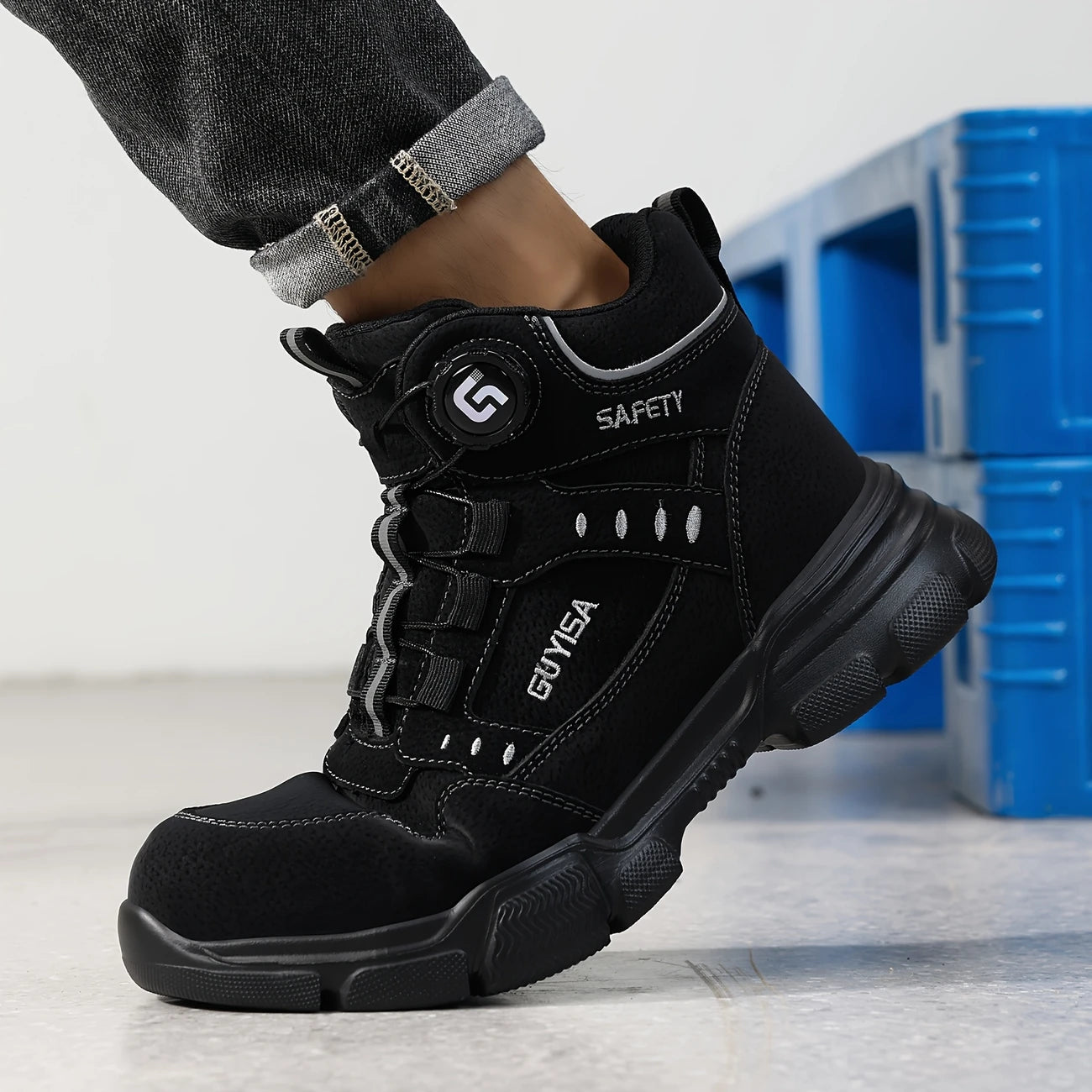 Ultra Durable & Comfy Steel Toe Boots