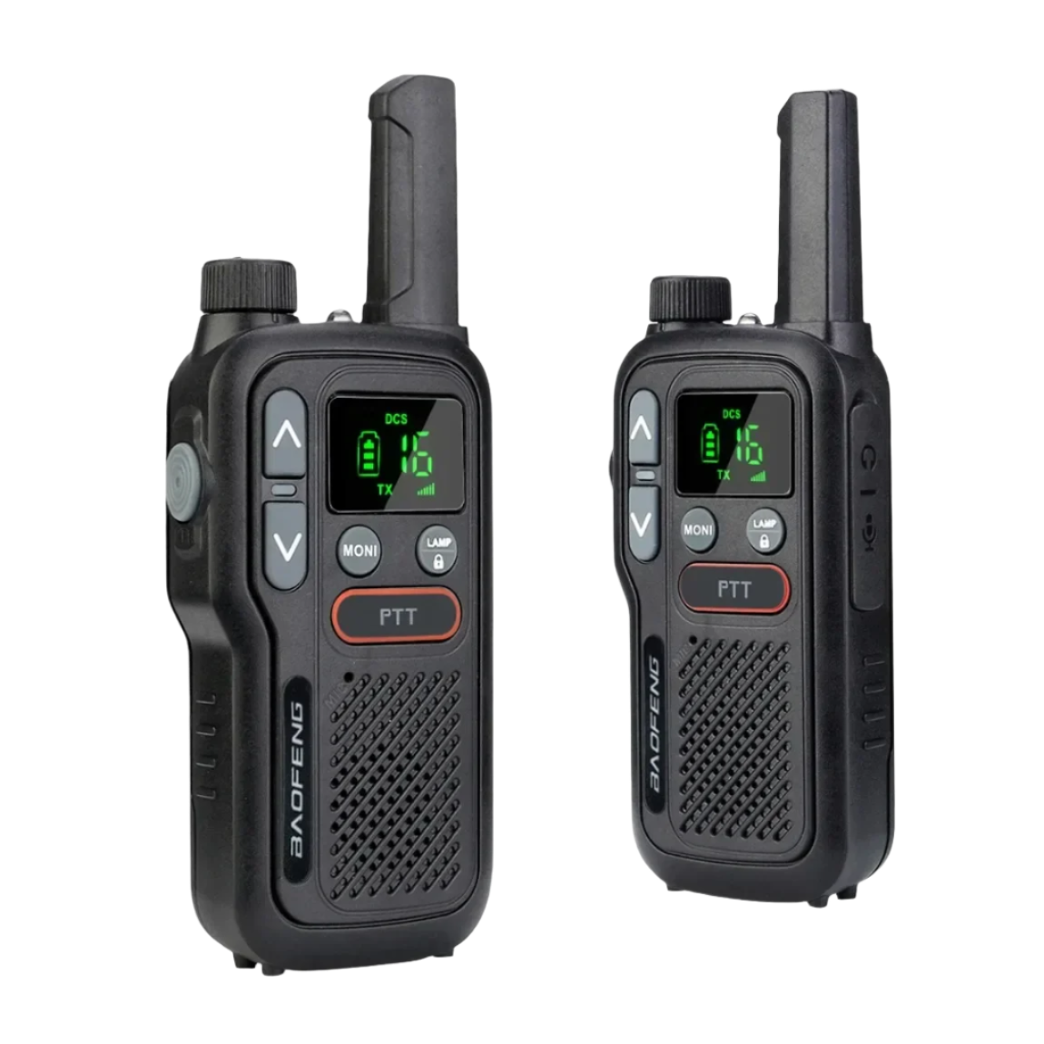 Baofeng 1 pcs Walkie Talkie PMR 446 USB Portable Two-way Radio dual PTT
