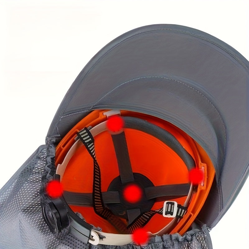 Sun visor mesh+neck cover