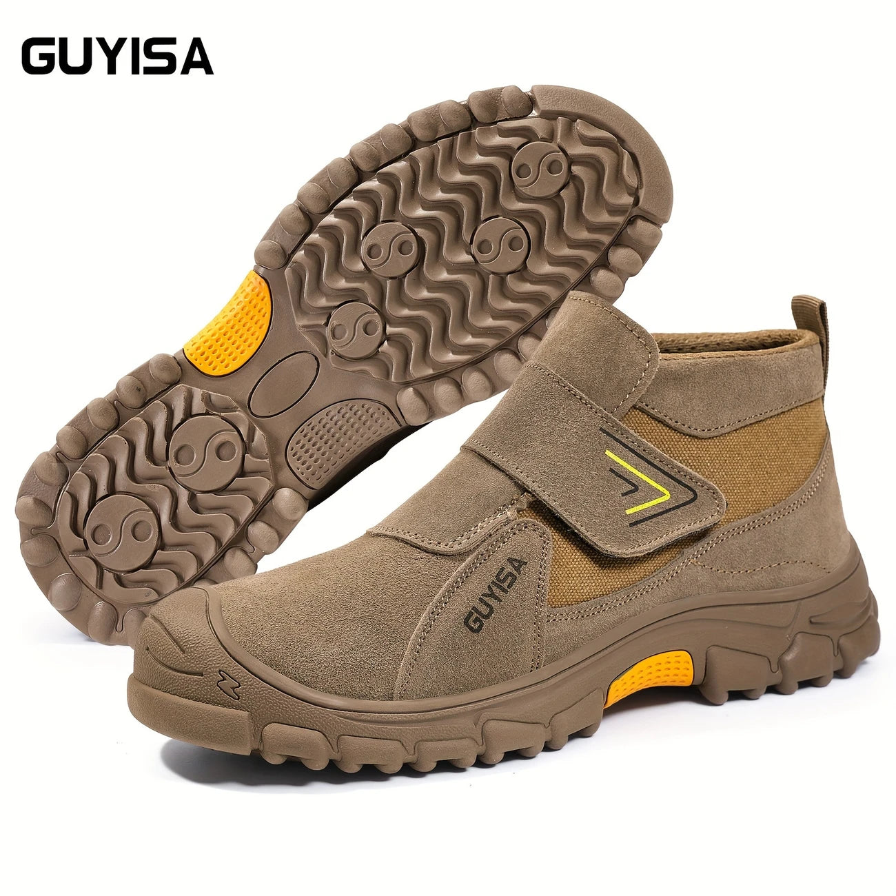 Durable Safety Boots with Steel Toe & All-Day Comfort