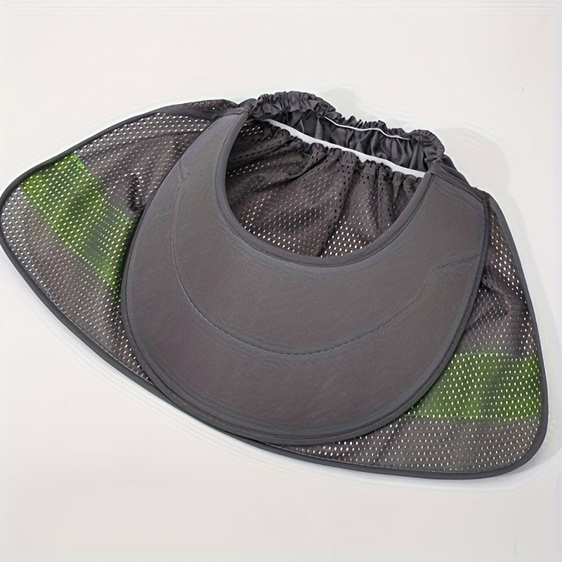 Sun visor mesh+neck cover