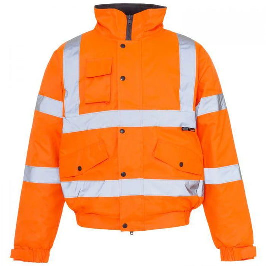 Supertouch Hi Vis Orange Standard Storm Bomber Jacket - H36
