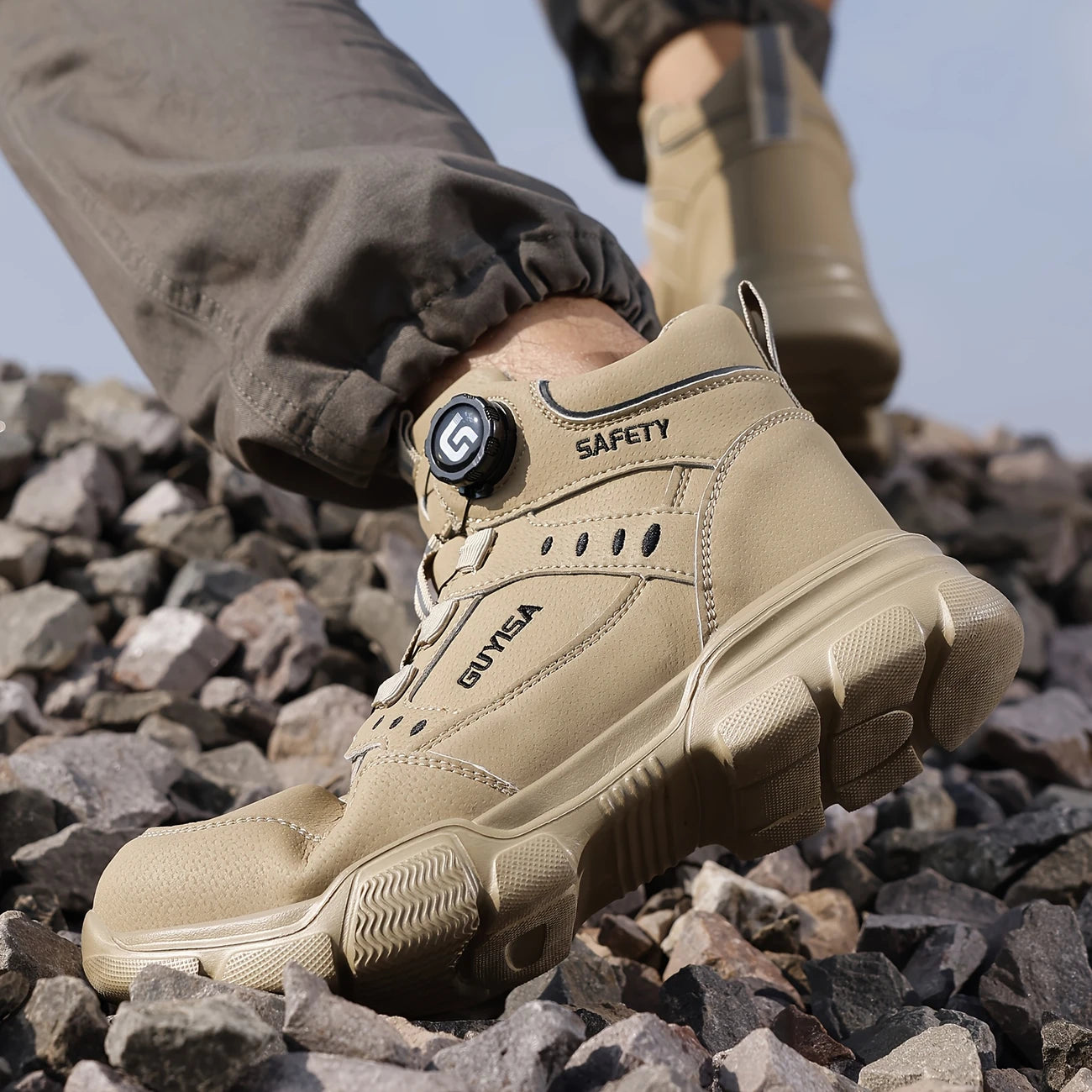 Ultra Durable & Comfy Steel Toe Boots