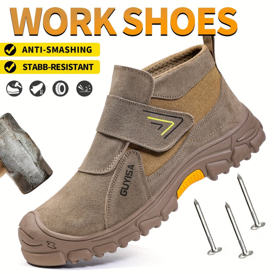Durable Safety Boots with Steel Toe & All-Day Comfort