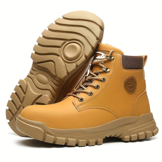 Heavy-Duty Steel Toe Safety Boots