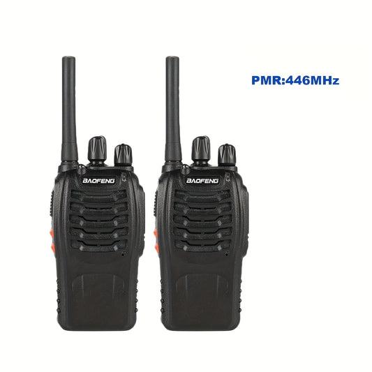 2pcs/1pc Cheap Handheld Two-Way Radio 88E, with LED Indicators And Integrated Antenna