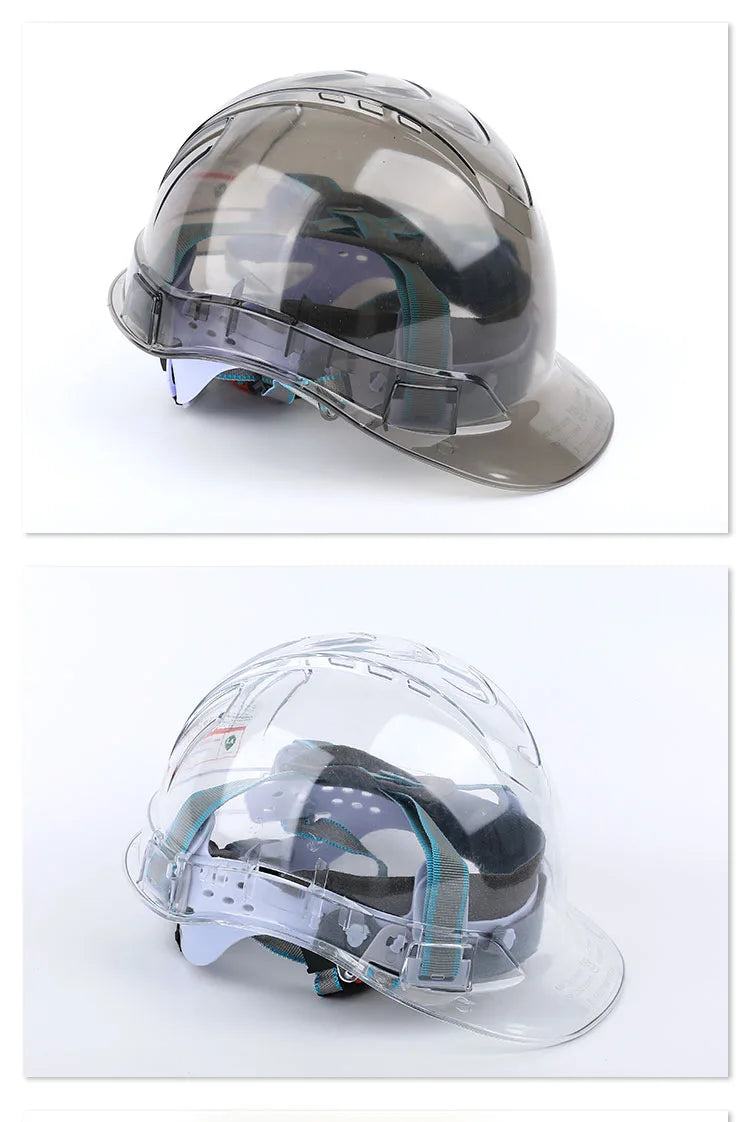 Impact-Resistant Safety Helmet with Adjustable Fit & Ventilation