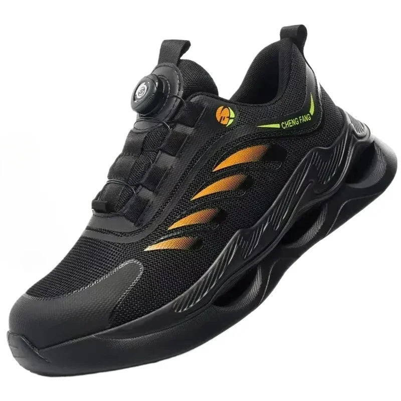 Rotary Buckle Safety Boots – Quick Fit, Heavy-Duty Protection