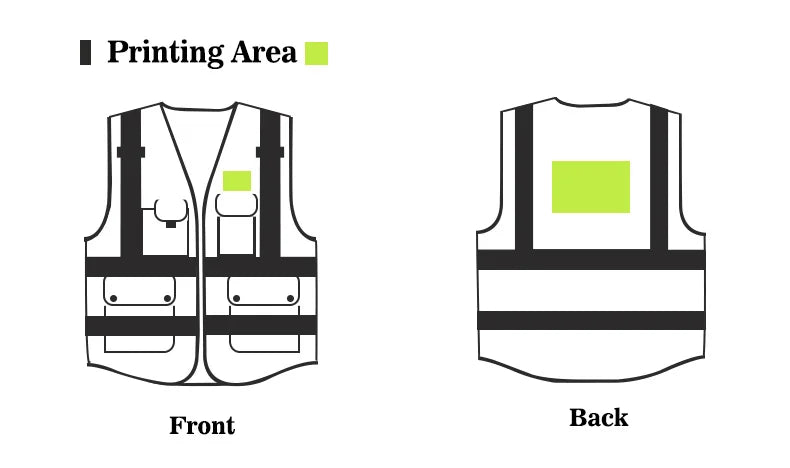 Hi-Vis Safety Vest – Maximum Visibility, Lightweight Comfort