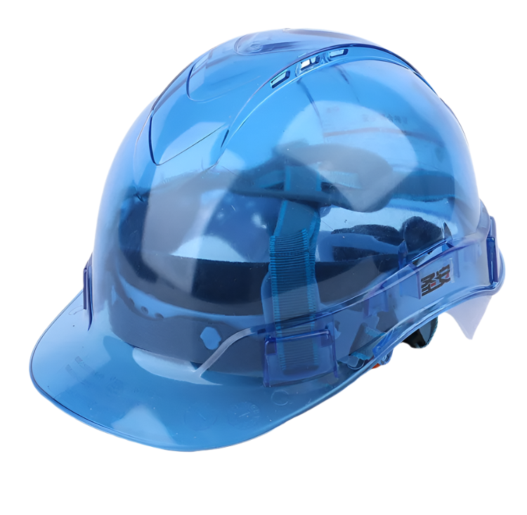 Impact-Resistant Safety Helmet with Adjustable Fit & Ventilation
