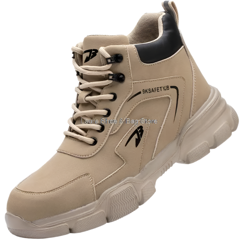 Durable Safety Boots – Steel Toe & Slip-Resistant