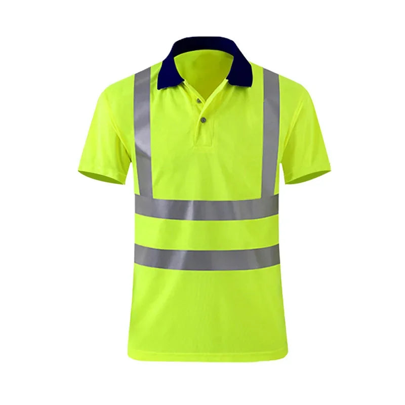 Reflective Shirt Hi-Vis Safety Work