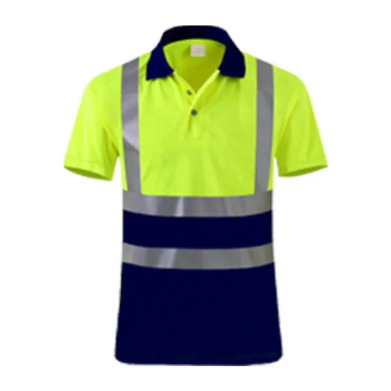 Reflective Shirt Hi-Vis Safety Work