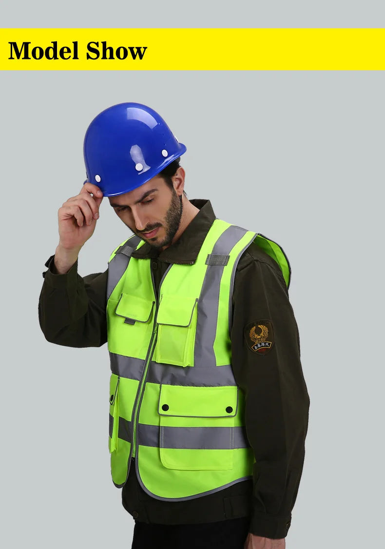 Hi-Vis Safety Vest – Maximum Visibility, Lightweight Comfort