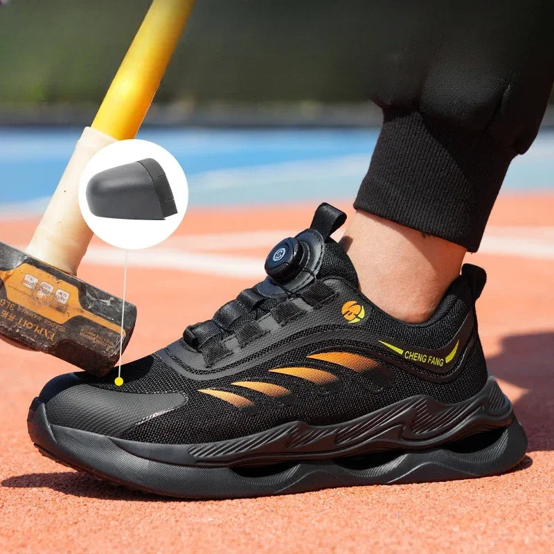 Rotary Buckle Safety Boots – Quick Fit, Heavy-Duty Protection