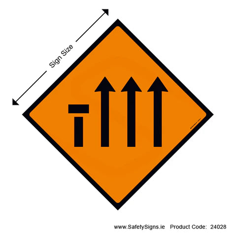 Nearside Lane (of Four) Closed - WK047 - 24028