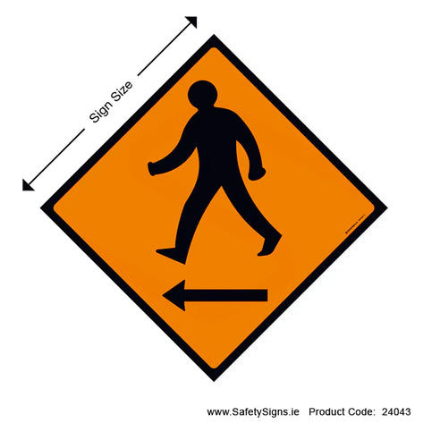 Click to expand Pedestrians Cross to Left - WK080 - 24043