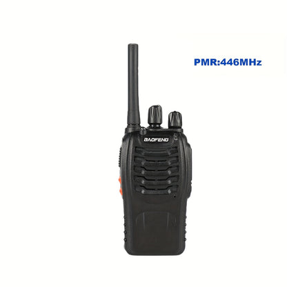 2pcs/1pc Cheap Handheld Two-Way Radio 88E, with LED Indicators And Integrated Antenna