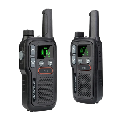 Baofeng 1 pcs Walkie Talkie PMR 446 USB Portable Two-way Radio dual PTT