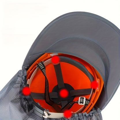 Sun visor mesh+neck cover