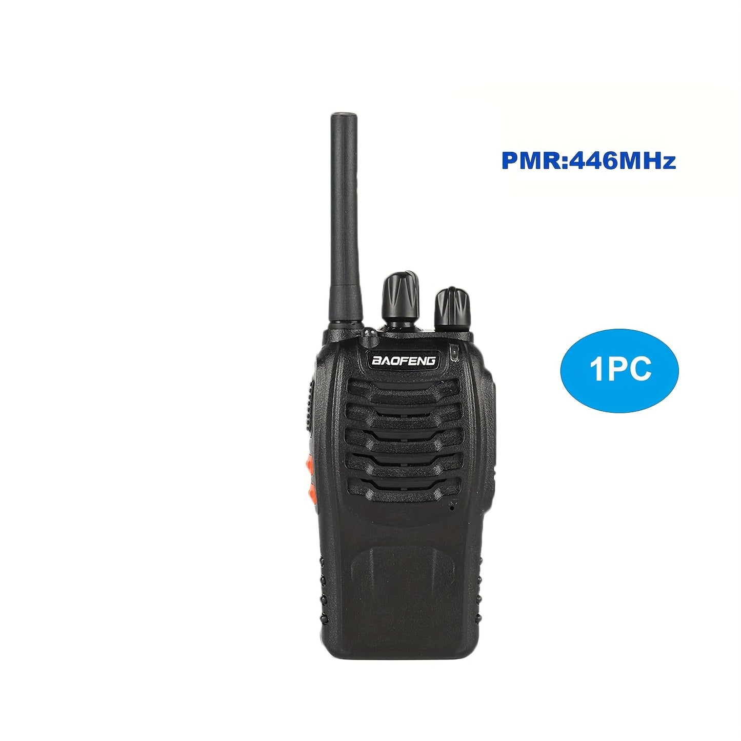 2pcs/1pc Cheap Handheld Two-Way Radio 88E, with LED Indicators And Integrated Antenna