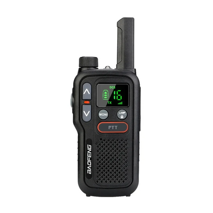Baofeng 1 pcs Walkie Talkie PMR 446 USB Portable Two-way Radio dual PTT