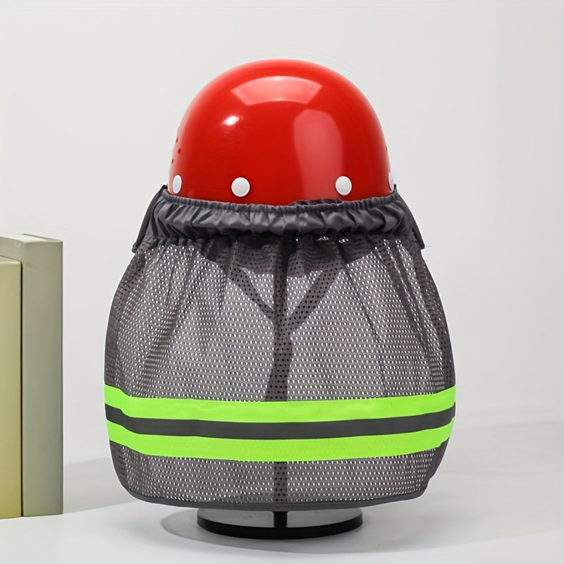 Sun visor mesh+neck cover