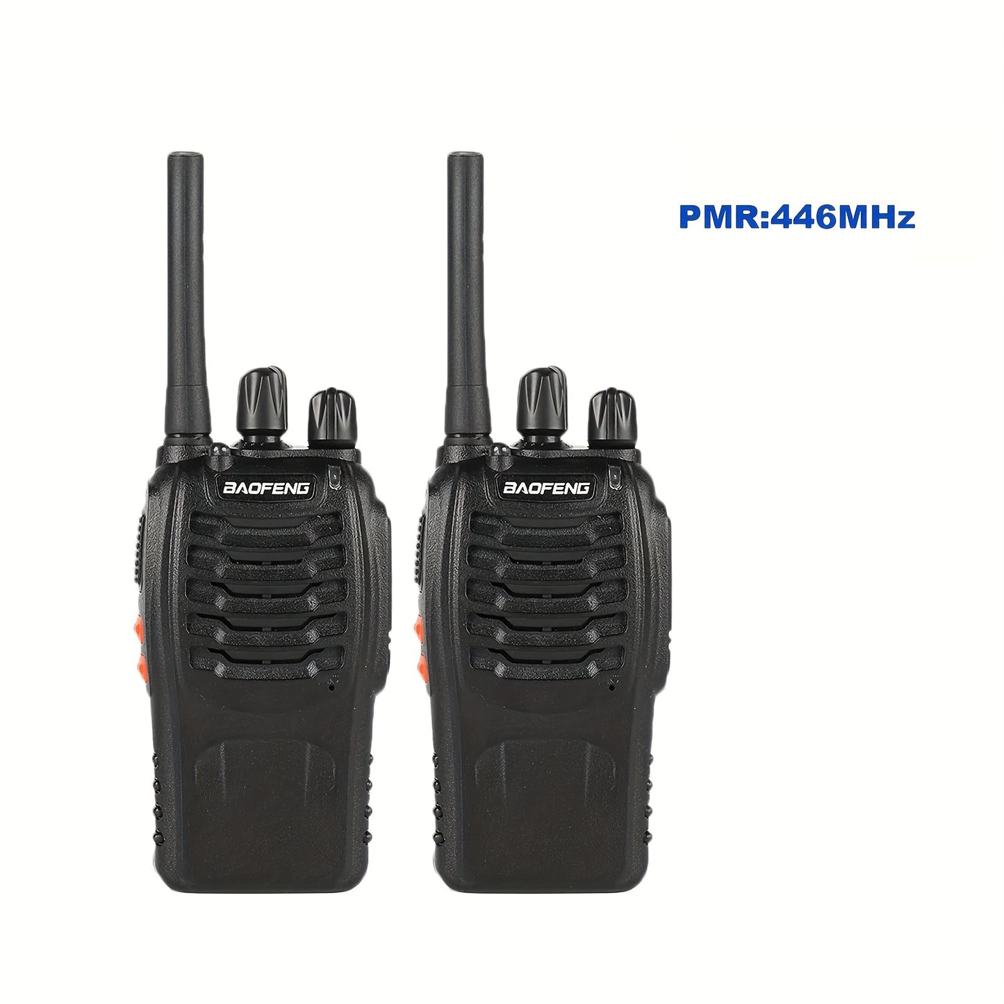 2pcs/1pc Cheap Handheld Two-Way Radio 88E, with LED Indicators And Integrated Antenna