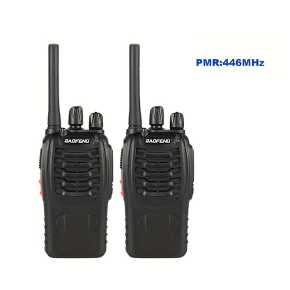2pcs/1pc Cheap Handheld Two-Way Radio 88E, with LED Indicators And Integrated Antenna
