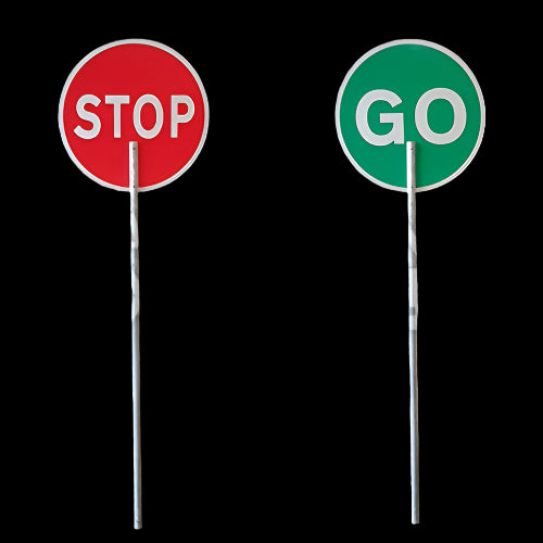 STOP / GO lollipop