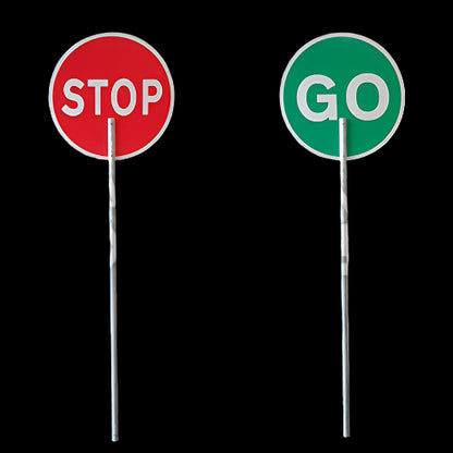 STOP / GO lollipop