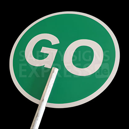 STOP / GO lollipop