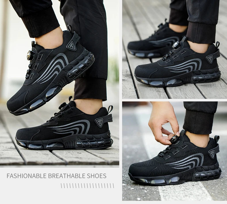 Safety Work Boots with Rotary Closure – Built for Performance