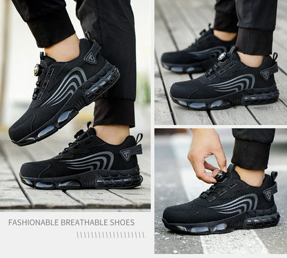 Safety Work Boots with Rotary Closure – Built for Performance