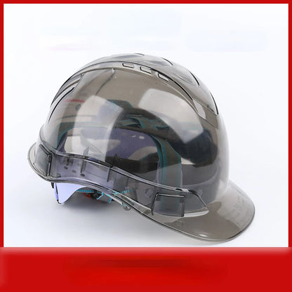 Impact-Resistant Safety Helmet with Adjustable Fit & Ventilation