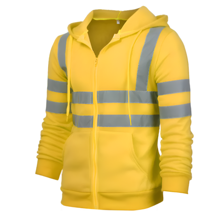 ANSI Class 3 Hi-Vis Hoodie – Warmth & Visibility Combined