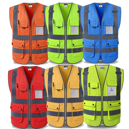 Hi-Vis Safety Vest – Maximum Visibility, Lightweight Comfort