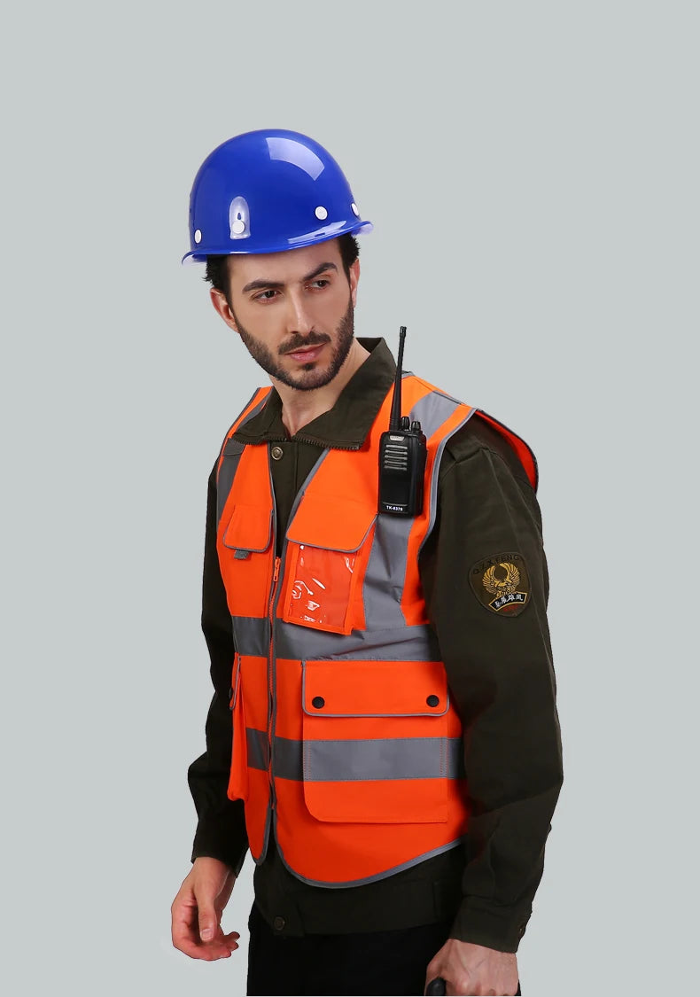 Hi-Vis Safety Vest – Maximum Visibility, Lightweight Comfort