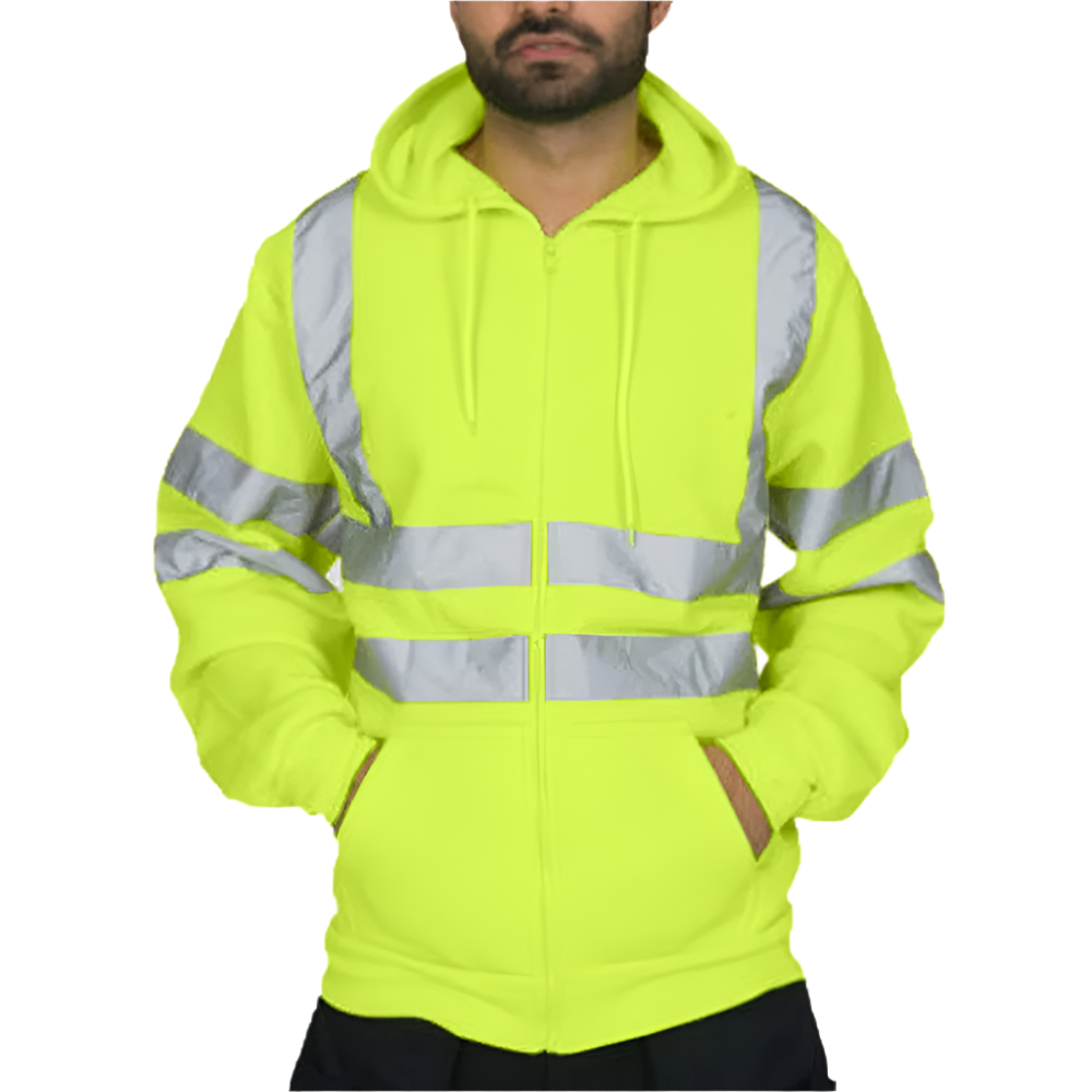 ANSI Class 3 Hi-Vis Hoodie – Warmth & Visibility Combined