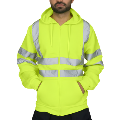 ANSI Class 3 Hi-Vis Hoodie – Warmth & Visibility Combined