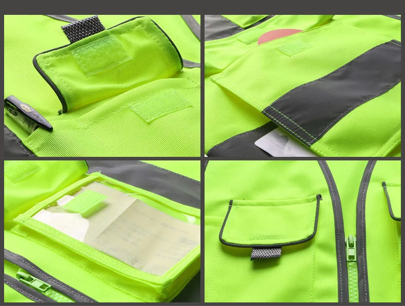 Hi-Vis Safety Vest – Maximum Visibility, Lightweight Comfort
