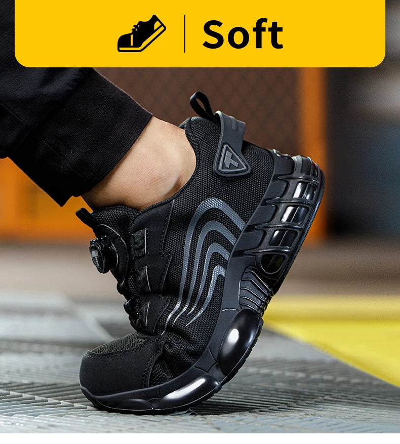 Safety Work Boots with Rotary Closure – Built for Performance