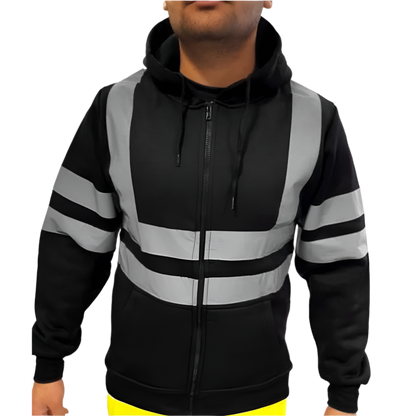 ANSI Class 3 Hi-Vis Hoodie – Warmth & Visibility Combined