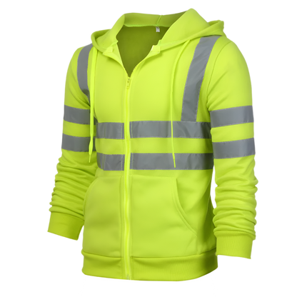 ANSI Class 3 Hi-Vis Hoodie – Warmth & Visibility Combined