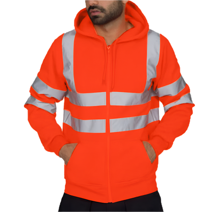 ANSI Class 3 Hi-Vis Hoodie – Warmth & Visibility Combined