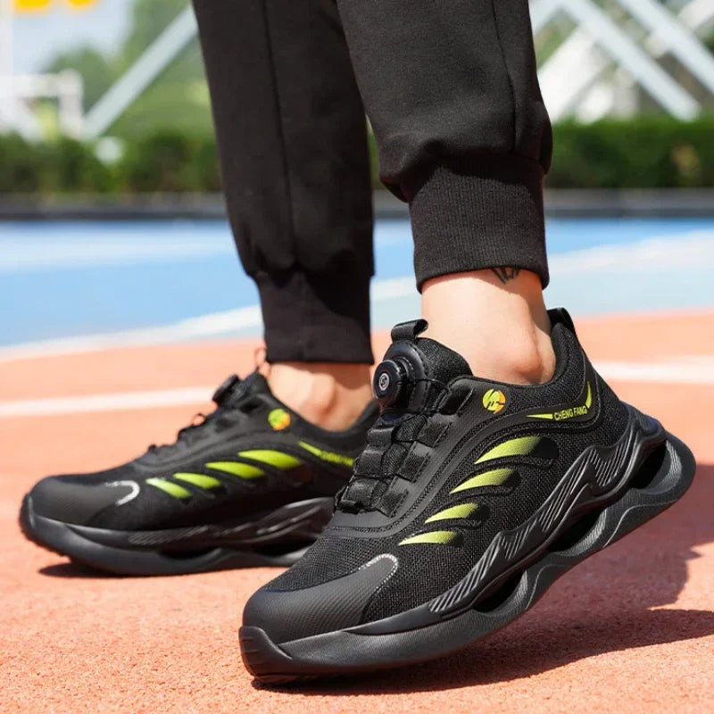 Rotary Buckle Safety Boots – Quick Fit, Heavy-Duty Protection