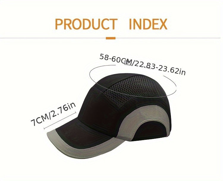 Sun Hat With Breathable Mesh