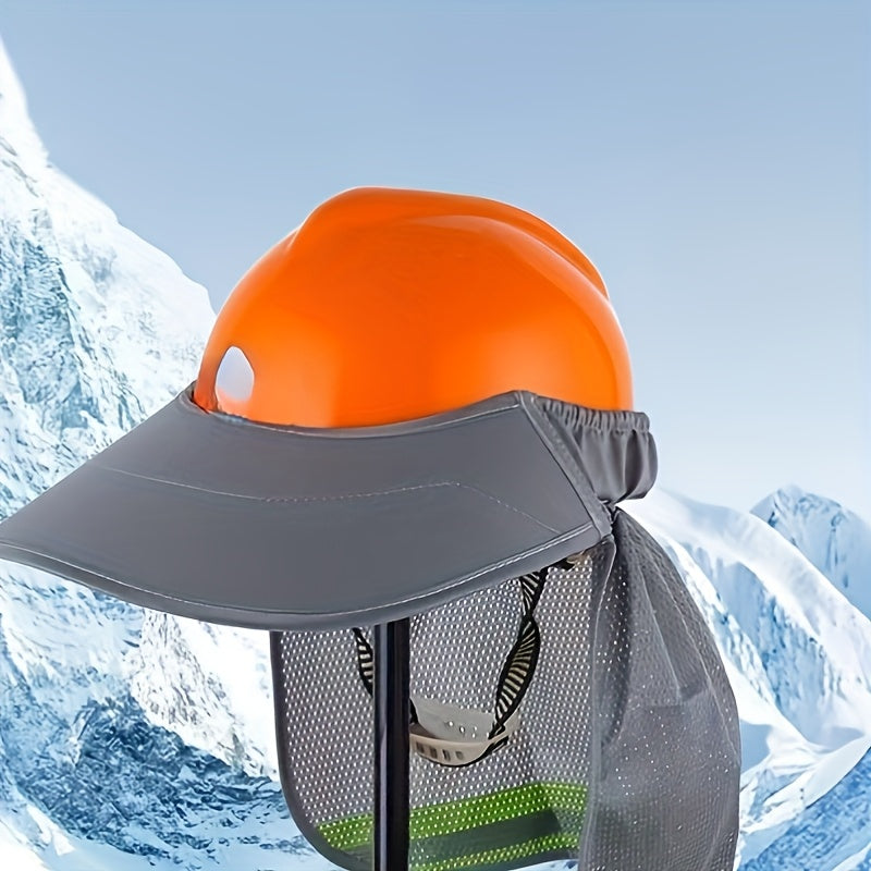 Sun visor mesh+neck cover