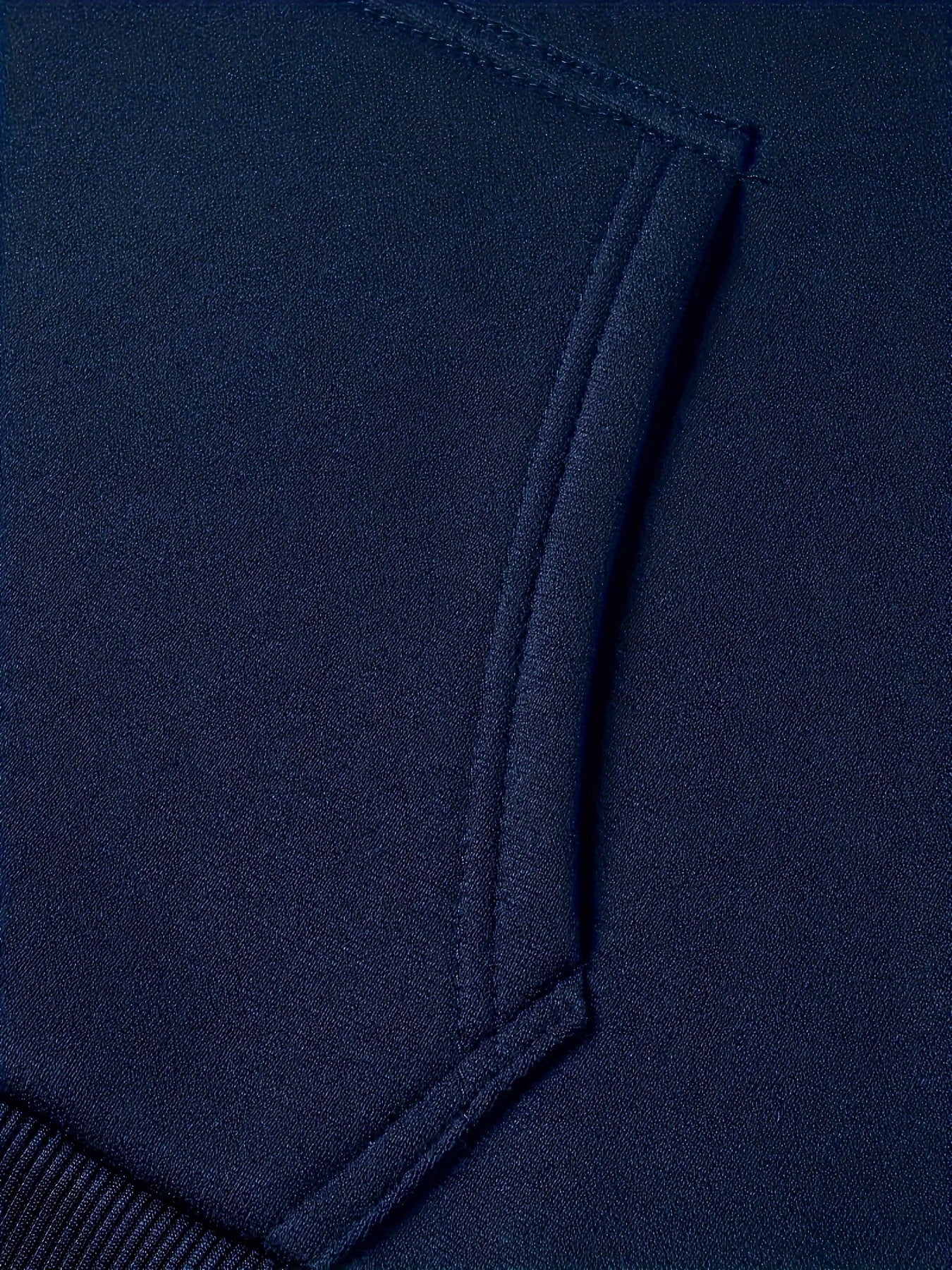 Two-Tone Color Block Hoodie for Men