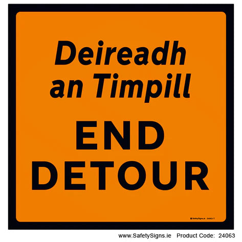 End Detour - WK092 - 24063